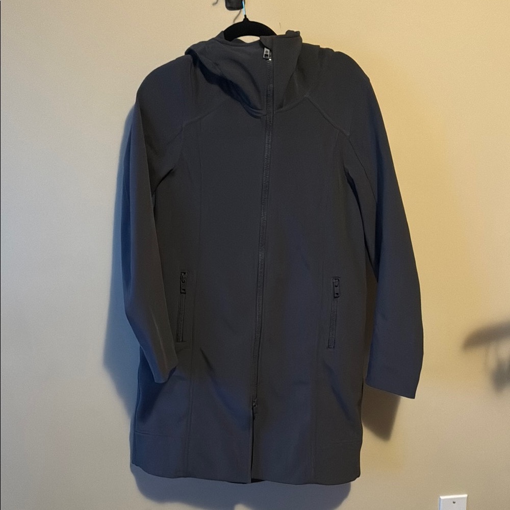 lululemon athletica Dark Gray Hooded Softshell Jacket